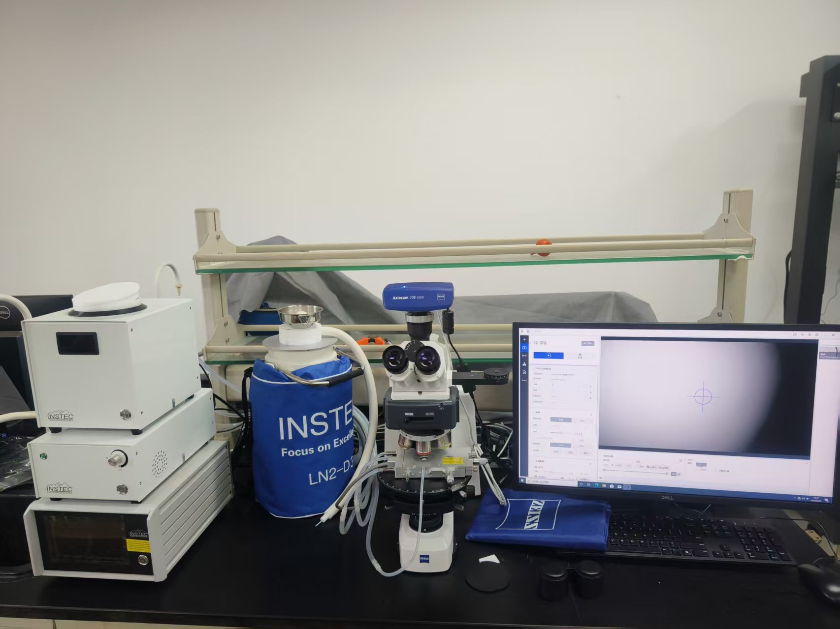 -190~600℃冷热台搭配蔡司ZEISS显微镜-温度改变视角，微观揭示宏观